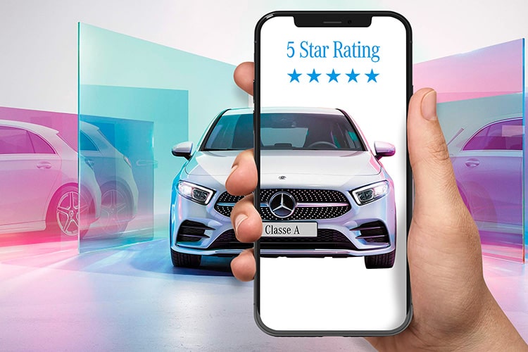 Nasamotor Mercedes 5 Star Rating