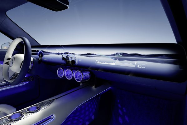 Mercedes-Benz VISION EQXX, Interieur 

Mercedes-Benz VISION EQXX, interior