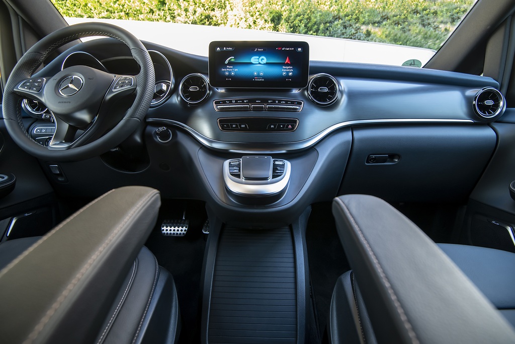) Mercedes-EQ EQV: conforto e requinte 100% elétrico