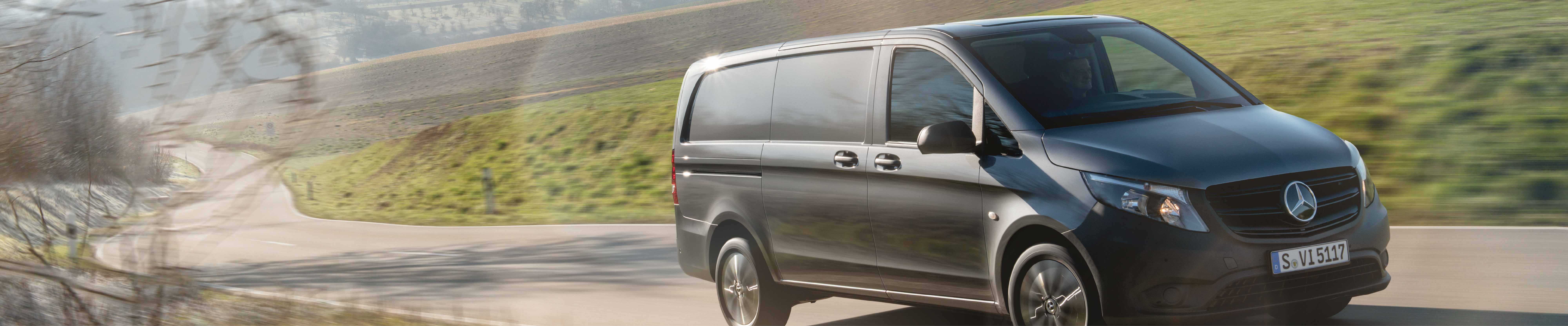Mercedes-Benz Vito Furgão: apoia-o nas suas tarefas de transporte. Com grande capacidade de carga, equipamento de segurança e assistência ao condutor.