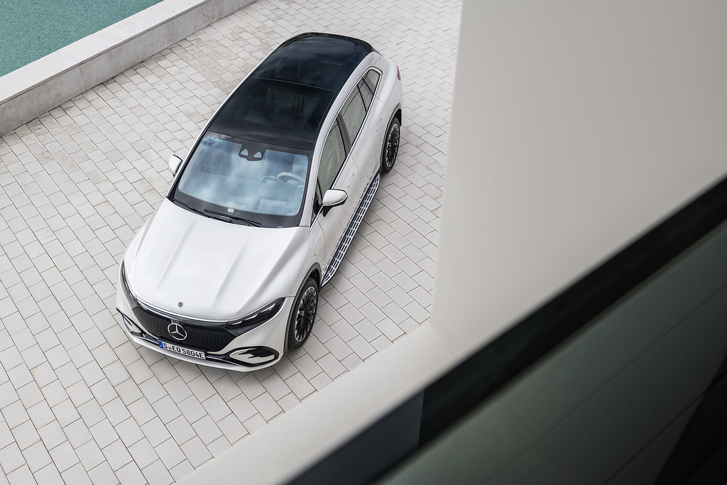 Mercedes-EQ EQS SUV: O primeiro SUV de luxo totalmente elétrico.