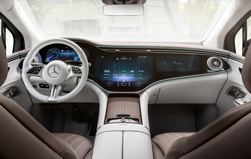 Mercedes-EQ EQE SUV: A estética inconfundível. Já disponível para encomenda nos Concessionários Nasamotor.