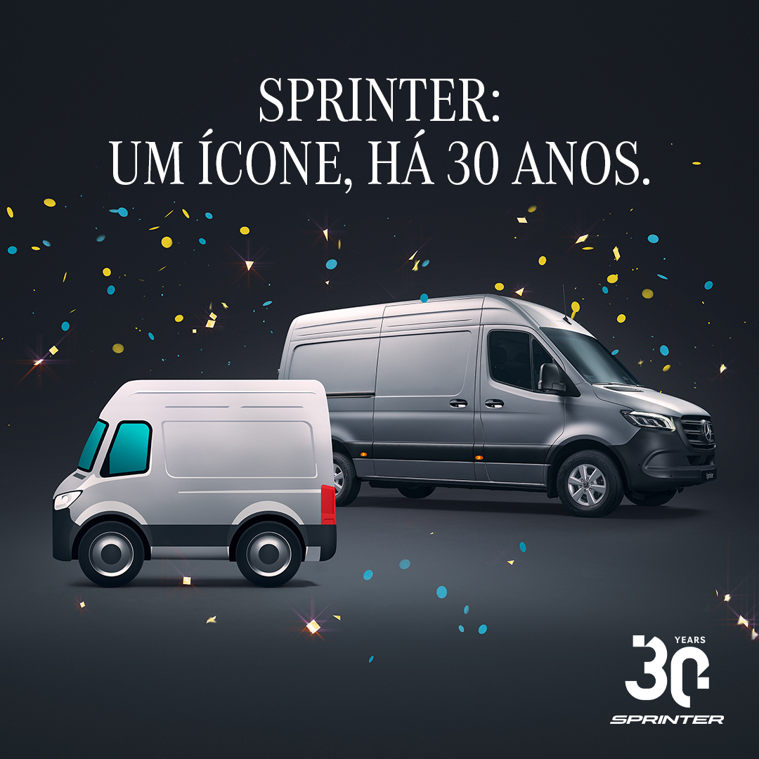 Sprinter: um ícone, há 30 anos!